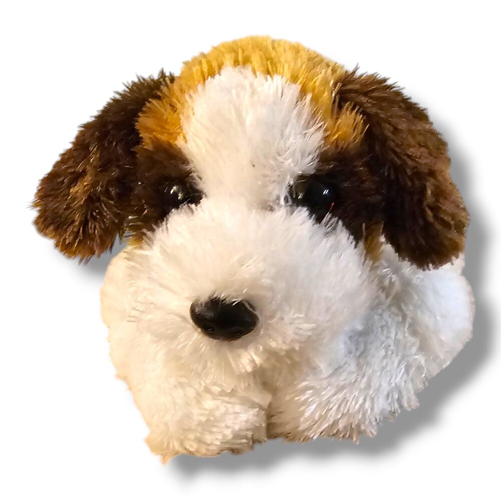Ty Classic Yodeler St Bernard Dog Brown & White 15" Stuffed Animal 2007 Plush